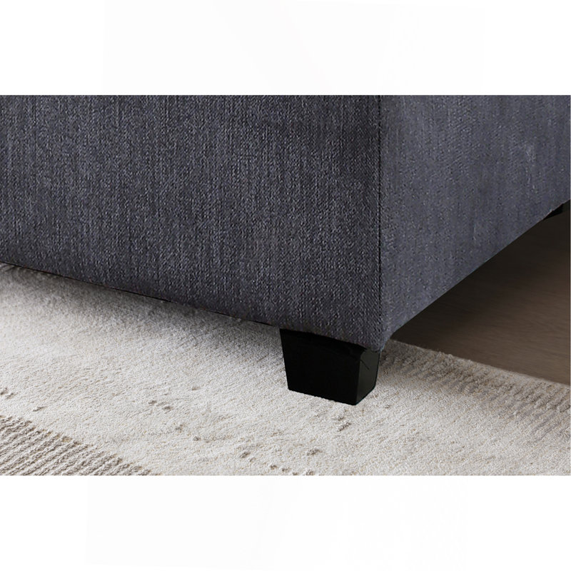 Versatile Modern Sectional Sofa With Multiple Configurations, Gray Linen