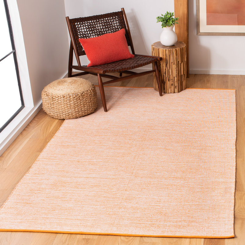 Tapis en coton tissé à plat Livia, Rectangle de 5 pi x 8 pi