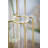8.5X2.8X15.3 Oversized Pedestal Beaker Vase