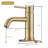Single Hole Bathroom Faucet With Deck Plate Single Handle Bathroom Sink Faucets Stainless Steel Lavatory Faucet-126257113