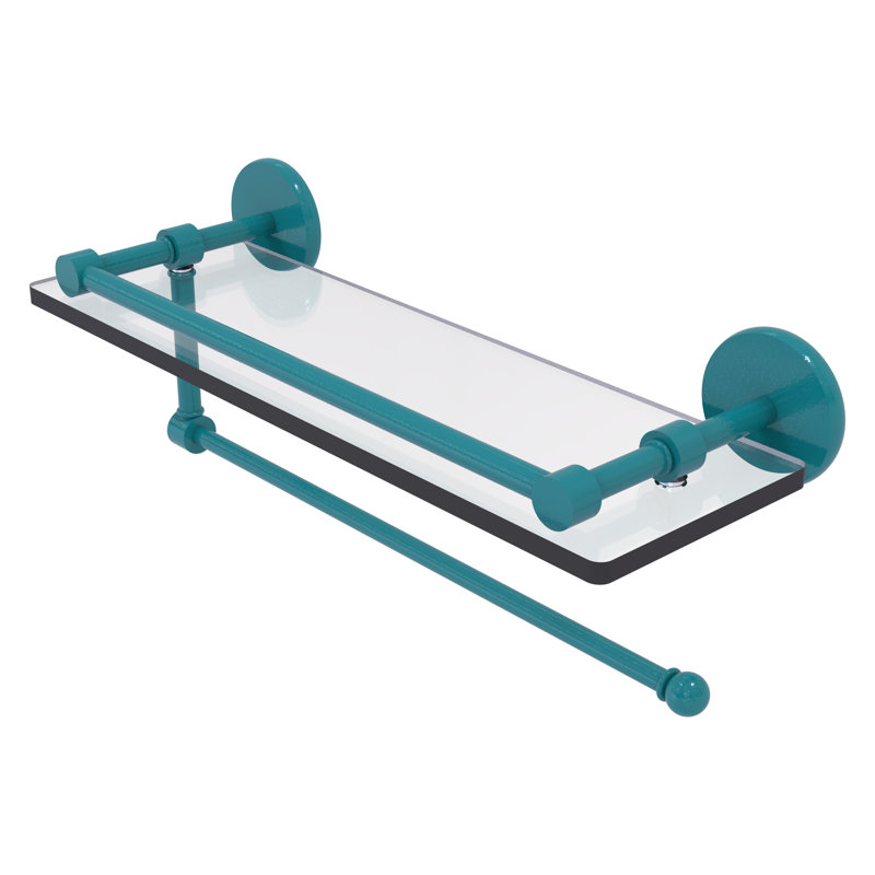 Porte-serviettes en papier Prestige Skyline Collection P1000, H 5 po x l 16 po x P 5 po, Bleu sarcelle Glokzin