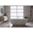 62.8" x 30.3" Bone Concrete Oval Deep Soaking Freestanding Bathtub-97549043