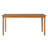 Bathilda Modern Scalloped Easy Assembly Solid Oak Wood Dining Table For 6-121388609