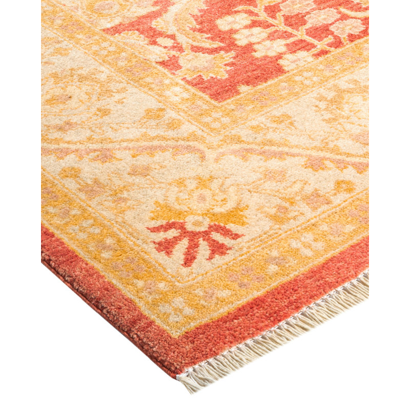 Tykiana One-of-a-Kind 6' 1" X 8' 10" Hand Knotted Area Rug