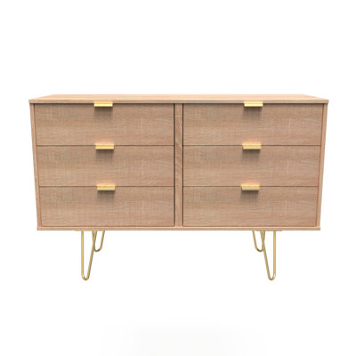 Beranda 6 Drawer Wide Chest (Ready Assembled)