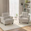Fauteuil d'appoint Mid-Century 2 pièces Latitude Run® avec coussin épais et coussin clouté-277308594