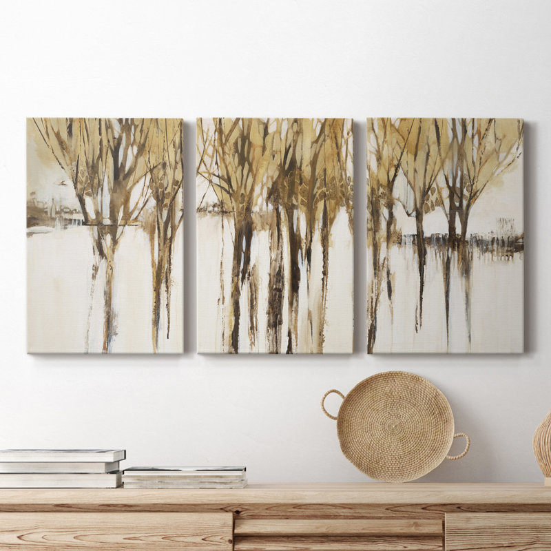 Perfect Harmony Perfect Harmony - ensemble de 3 reproductions d'art encadrées, H 60 po x l 120 po x P 1 po