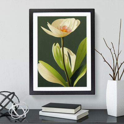 A Seductive Flower - Single Picture Frame Print