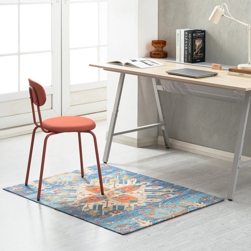 Las Cruces Straight Rectangular Chair Mat, 0.5" H x 36" W x 48" D