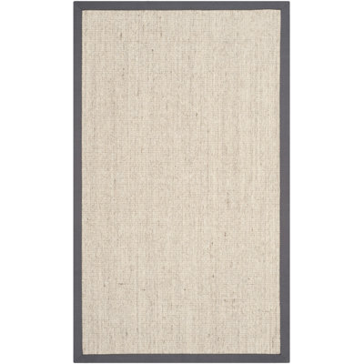 Coppage Solid Colour Hand Woven Area Rug