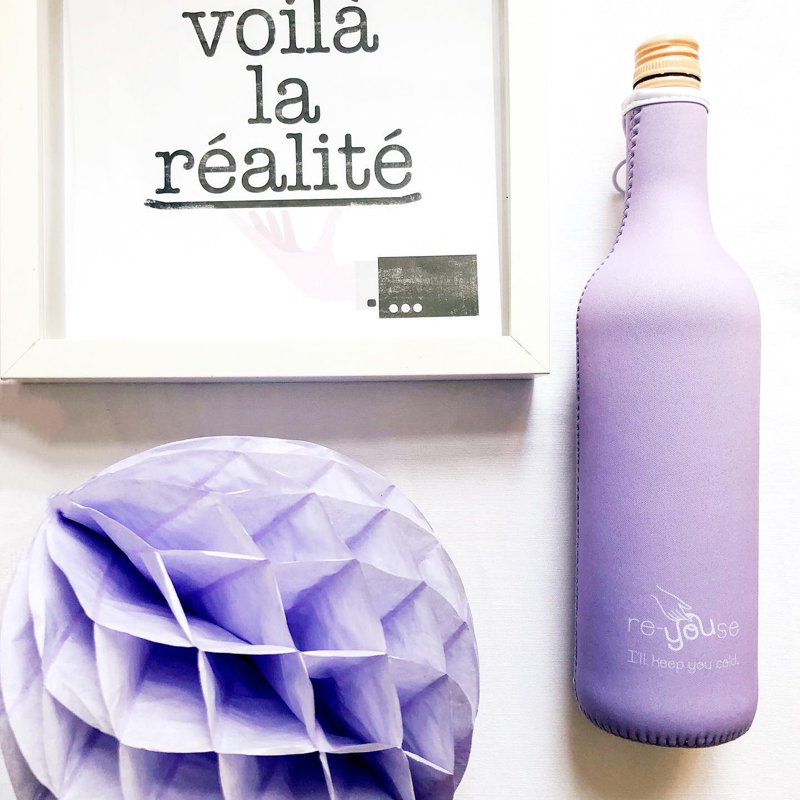 Wine/Champagne Cooler, Lavender