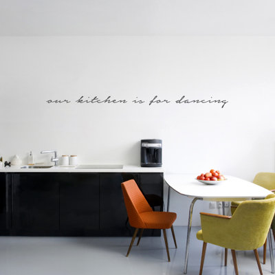 Text & Numbers Non-Wall Damaging Wall Decal