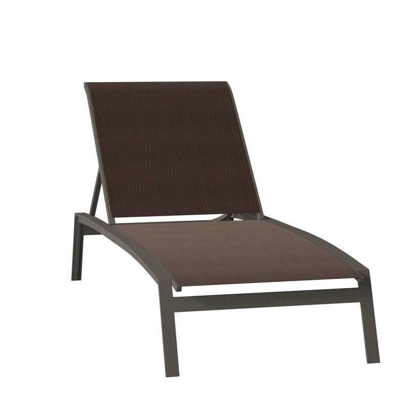 Elance Outdoor Chaise Lounge, Gold Coast, Graphite