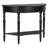 Farmhouse Half Moon Console Table With Drawer & Shelf,Sofa Table For Entryway,Living Room, Hallway And Foyer-128993958