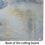 Blue Heron Glass Cutting Board Large