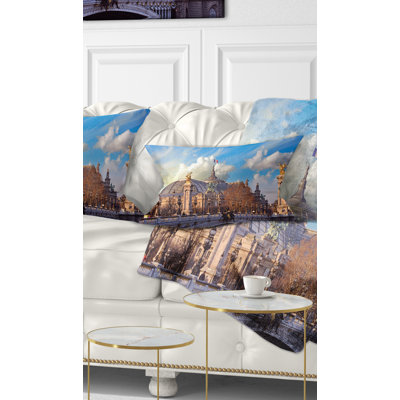 Reversible Throw Pillow