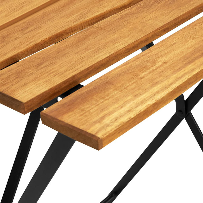 Table bistro pliable en bois