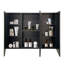 Armoire à pharmacie murale moderne avec miroir et rangement spacieux