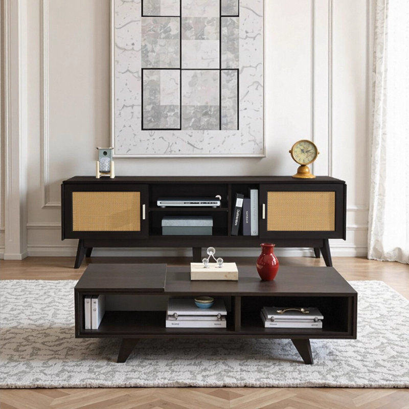 Meuble télé 63 po Boho