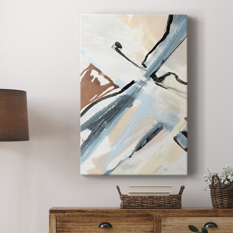 «Dancing Wind Revisit I» - galerie sur mesure Cavas, H 18 po x l 12 po