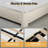 Cordoba Upholstered Platform Bed with Adjustable Headboard-2083019698-2083019663