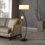 Lampe contemporaine à double arc avec luminaire suspendu Pendelum-1969505330