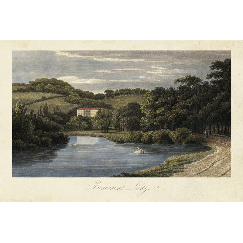 The English Countryside III by James Hakewill - Wrapped Canvas Art Prints, 20cm H x 30cm W