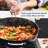 KitchenAid Hard-Anodized Induction Nonstick Wok with Helper Handle, 12.25-Inch, Matte Black