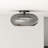Trinity Glass LED Semi Flush Mount-77452338-77452337