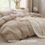 Polyester Solid Colour Duvet Cover with Pillow Shams-673430490-673430491