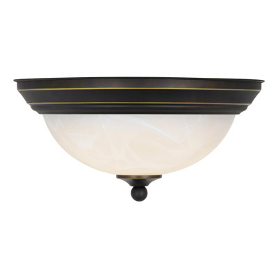 Humayraa Glass LED Flush Mount