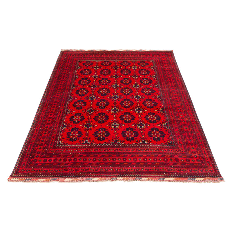 Tapis rouge Finest Esari 6 pi 8 po x 9 pi 10 po
