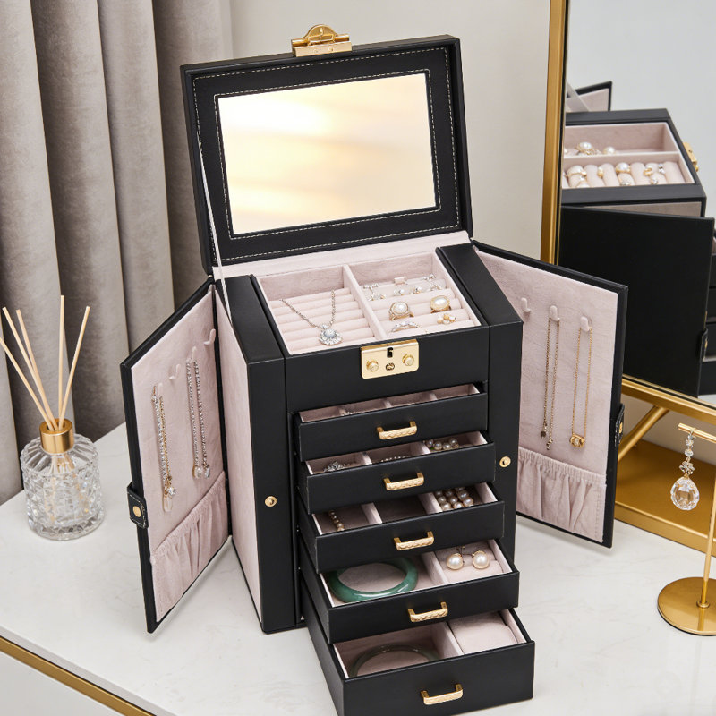 jewelry box, Black