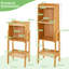Myrlande 80cm H x 37cm W Solid Wood Standard Bookcase