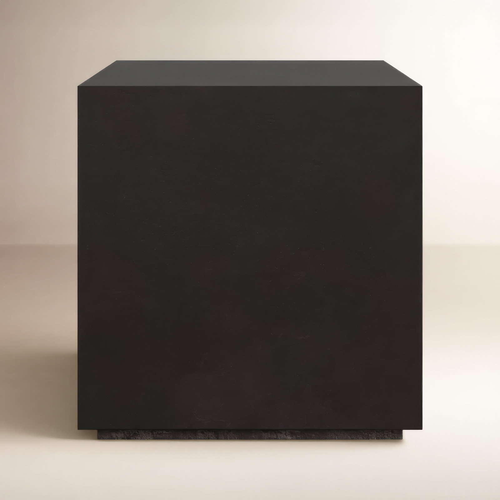 Kareen End Table, Lava Brown