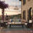 47" 3-In-1 Outdoor Aluminum Beige Propane Fire Pit Table 50,000 BTU With Ice Bucket