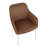 Cyr 19'' H Faux Leather Upholstered Armchair-1932761830-1932761835