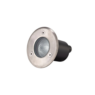 Benecia GU10 Round Inground Light, Stainless Steel 316L, IP67, Cut Out: 68Mm