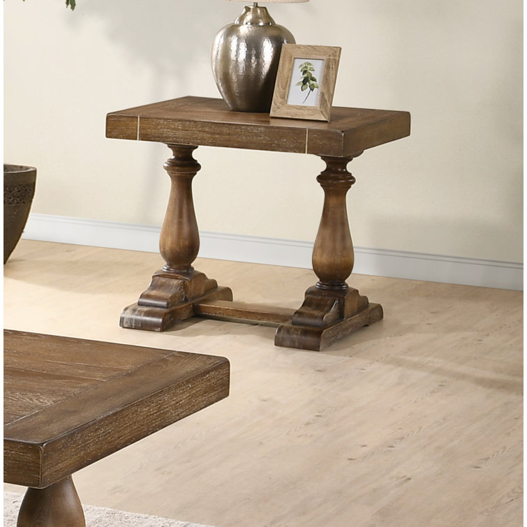 Kowal Solid Wood Top End Table