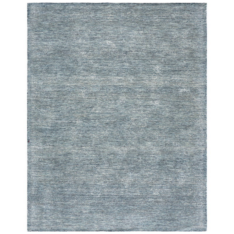 Soho Hand Tufted Viscose;Wool;Cotton Solid Color Indoor Rug, Rectangle 8' x 10'