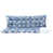 Motif floral bleu / blanc est en rupture de stock