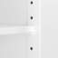 Armoire de rangement pour salle de bain, armoire avec deux portes et tiroirs, tablette réglable, panneau de fibres à densité moyenne-418511753