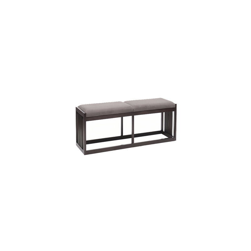 Banc rembourré en tissu Klodiana, H 15,74 po x l 43,3 po x P 14,96 po