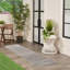 Tapis intérieur / extérieur gris Nourison Essentials-2011269565