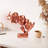 Hand-Painted Decorative Object, Copper Finish, 14.2 x 13.0 x 3.9 inches | 100% Polyester Material | Unique Home Decor Accent | Perfect for Living Room, Bedroom, and Office | Eye-Catching Design with Varied Color Tones-1209943364