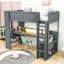Lit mezzanine avec tiroirs Jermesha Kids-297420363