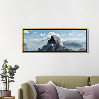 " Scenic View Of Rock Formations, Half Dome, Yosemite Valley, Yosemite National Park, CA "