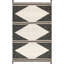 Tapis ivoire / noir Akikur-955640342