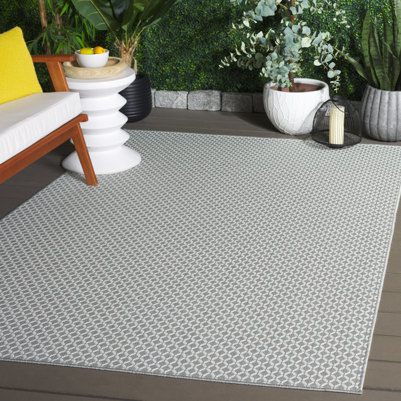 Terrace 804 Geometric Indoor/Outdoor Rug, Rectangle 5'3" x 7'6"