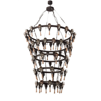 Rustic Lodge 63 - Light Chandelier